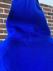 vtg 70s-80s Pine Grove Zip Up Thermal Lined Boxy unisex Hoodie Sweatshirt
