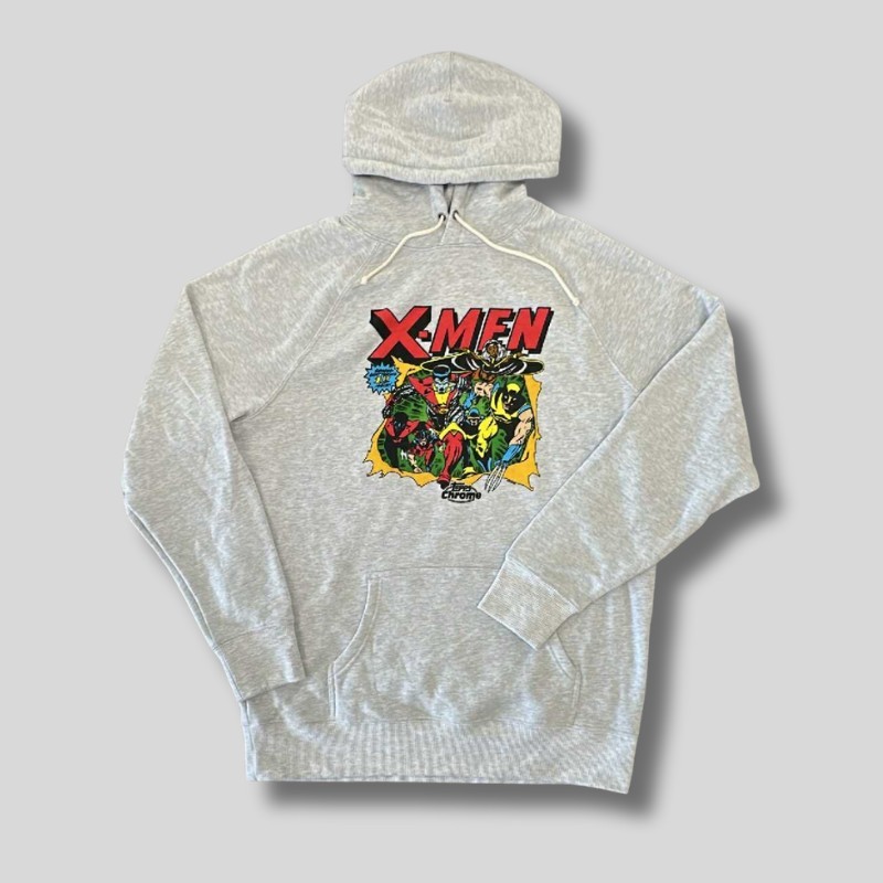 Topps Hoodie Marvel Comics X-Men Grey Ash Men XL X-Large Brand New Homage FT