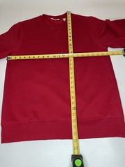 IZOD Performx Mens Red Pullover Sweatshirt M Made In Kenya Crewneck