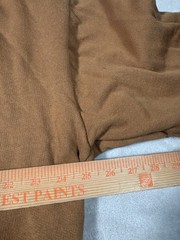 Vintage Dickies Thermal Lined Zip Up Hoodie Size XL Brown Y2K Skate