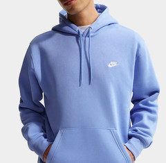 *NEW* Men NIKE CLUB FLEECE PULLOVER HOODIE ROYAL PULSE BLUE (FN3859-494) 👍