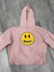 Drew House Justin Bieber Logo Pink Hoodie/Sweatshirt Adult XXS