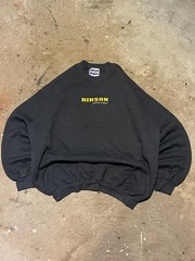 VTG 90s Hinson Clutch Components Racing Crewneck Sweatshirt Hanes Printpro XL