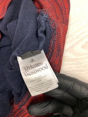 Vivienne Westwood Anglomania Sweatshirt Navy Blue Red Raglan Logo Size S