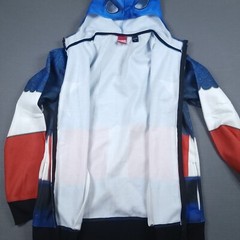 Marvel Captain America Men’s Large Full Zip Long Sleeve Graphic Hoodie