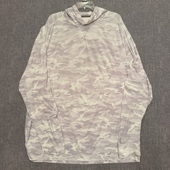 Johnnie-O Titan Hoodie Mens XXL White Camo UPF 50 Sun Protection Lightweight