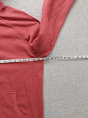 Old Navy Basic Issue Men Hoodie XL Red Full Zip Raglan Sleeve Pockets Casual