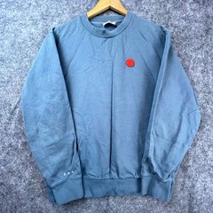Loreak Mendian Sweatshirt Mens Large Blue Logo Red Dot Designer