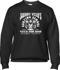 Surfing School Movie Quotes Retro Beach 90s Film Fan Surf Gift Mens Sweatshirt
