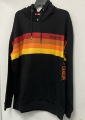 Snap-On Dixxon Sunset Hoodie Sweatshirt Black Striped – Large – Limited Edition
