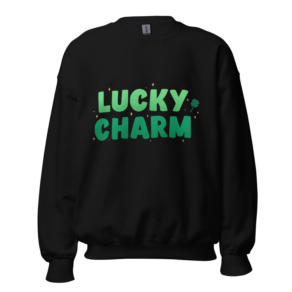 Lucky Charm St. Patrick’s Day Unisex Sweatshirt S,M,L,XL,2X,3X,4X