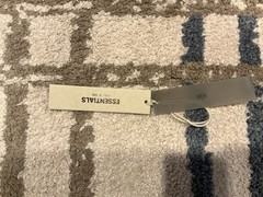 Black Fear Of God Essentials Pullover Hoodie “stretch limo” Size Small