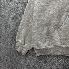 VTG 70s Sportswear Raglan Hoodie Sweatshirt L Gray Tri Blend Made In USA Rayon