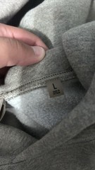 Fear of Gods Essentials Men’s Dark Oatmeal Hoodie Size Large