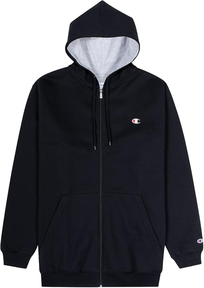 Champion Big and Tall Zip Hoodies for Men – Men’s Midweight Zip Hoodie Jacket