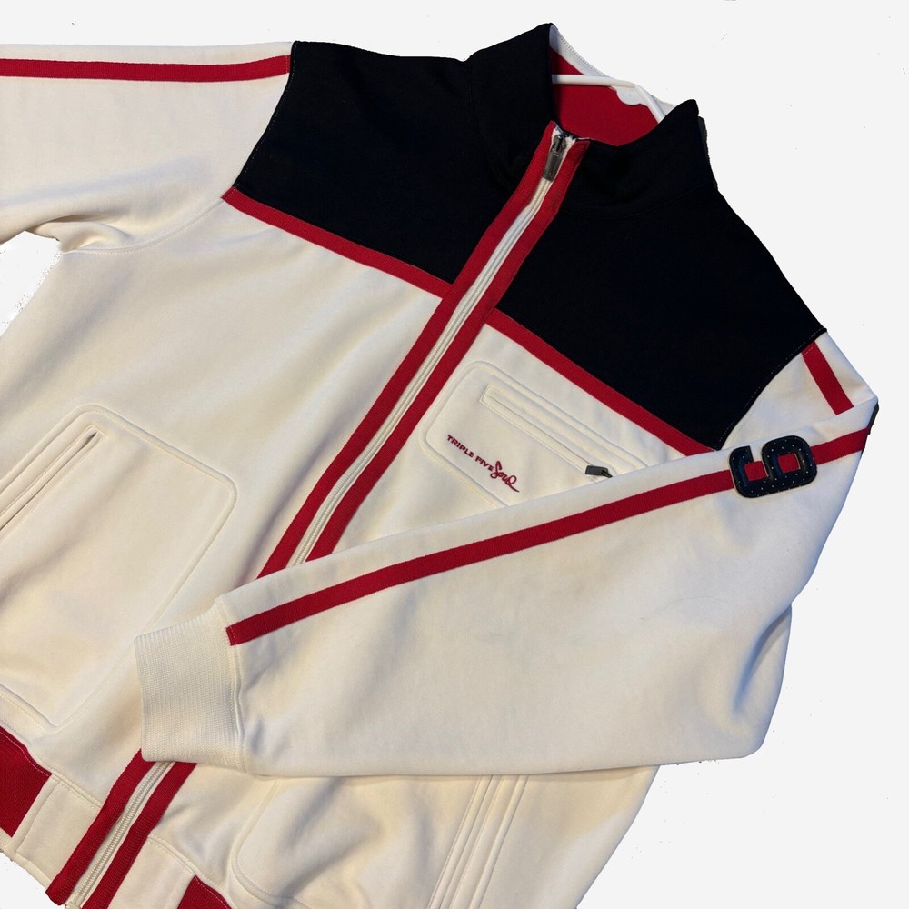 Vintage 1995 \ Triple Five 555 Soul \ Men’s Zip-Up Athletic Jacket \ Size Med