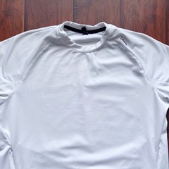 UNRL Crossover Crewneck White Men’s L Stretch Performance Sports Gym