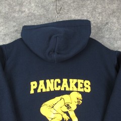 Gildan Hoodie Mens Small Blue Heavy Blend Pullover Football Pocket Activewear
