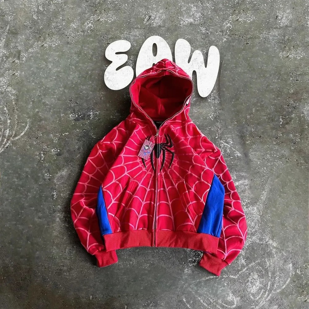 Spider-Man Full-Zip Hoodie Multiple Designs & Colors – Fast Shipping