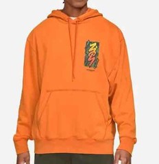 Jordan Men’ Dri-FIT Zion Campfire Orange Fleece Hoodie (DH0598-893) S/M/L/XL/XXL