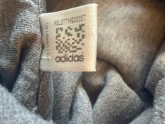 Adidas Sport Essentials Gray Full-Zip Hoodie Size L FREE SHIPPING!