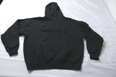Essentials Fear of God Men’s SS’22 Pullover Hoodie NC3 Stretch Limo Large
