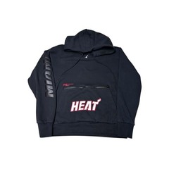 Jordan Miami Heat NBA Statement Edition Black Hoodie Men’s Size L