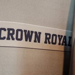 Crown Royal Logo 3XL Military Army Green Pullover Hoodie Promo Sweatshirt