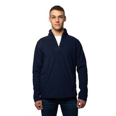 Mens Half Zip Fleece Jacket Warm Winter Long Sleeve Pullover Tops Jumper Sweater