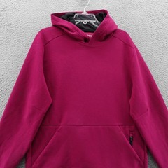 DSG Mens Sport Fleece Hoodie Sweatshirt Raspberry Pink Medium NEW