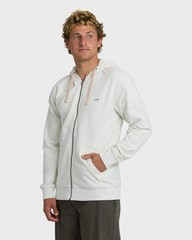 Billabong All Day full zip Men’s Hoodie Light Gray Heather Sz. Medium NWT