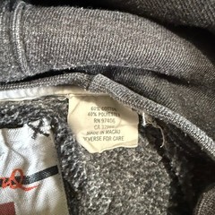 Vintage Triple Five Soul 555 Hoodie XL Y2K Mens Gray Pullover T55 Streetwear Rap