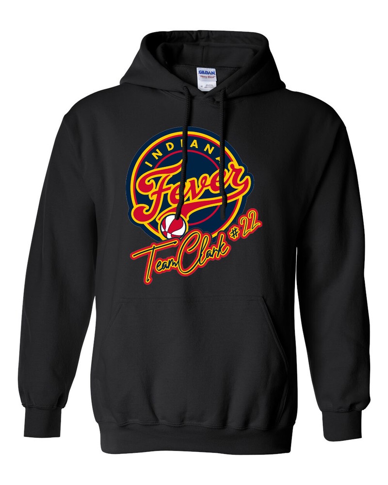 Team Clark – 22 – Indiana Fever – Top Seller – Hoodie Sweatshirt – Unisex