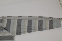 Quiksilver Hoodie Men’s XXL Gray Quarry Striped Pullover Hooded NWT QSM45FT080