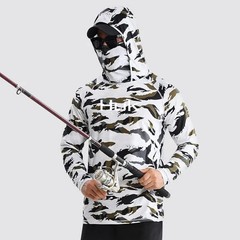 Fishing hooded sweatshirt Fishing UV protection hoodie Camiseta De Pesca
