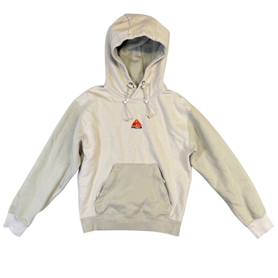 Nike ACG Therma-FIT Tuff Fleece Hoodie Light Orewood Brown DH3087-072 XXS