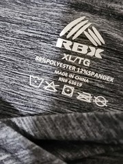 Rbx. Athletic Hoodie With Thumbholes In Sleeves. Sz Xl. Polyester Spandex, Gray