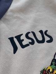Kanye West Jesus Is King Jamaica Seal Crewneck Sweatshirt In Beige – Dk Grey LRG