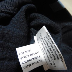 PETER MILLAR Mens 2XL XXL HOODIE LAVA WASH WASHED BLACK PULLOVER SWEATSHIRT