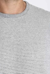 Jachs New York Striped Sustainable Fleece Crewneck Pullover size XXL