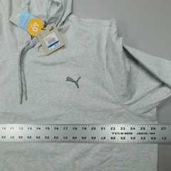 Puma Cloudspun Progress Hoodie Men’s Performance Sweatshirt Grey Heather NWT