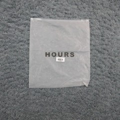 HOURS Hoodie Sweatshirt Mens M Gray Full Zip Lined Oversized Pockets Cotton NWT