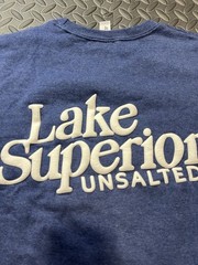 Lake Superior Unsalted Blue Sweatshirt Sweater – (Available: S, M, L, XL, 2XL)