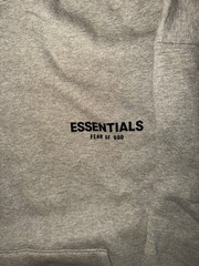 Fear of God Essentials Hoodie SS22 Dark Oatmeal Gray – 100% Authentic Size L