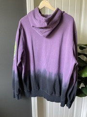 The Exorcist Movie Graphic Pullover Hoodie Purple Size Large 42/44