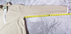 Goodfellow & Co Men’s Polar Fleece Half Zip Sweatshirt, Tan Size Medium