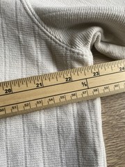 Zara Men’s 1/4 Zip Beige Jumper Sweatshirt Size Medium Chest 44″