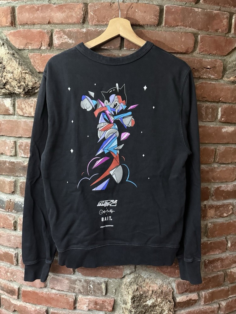 Bait x Astro Boy x Louis De Guzman Crewneck Sweatshirt Size S
