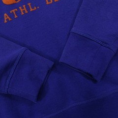 Polo Ralph Lauren Sweatshirt Mens Medium Blue Fleece Crew Neck 1967 Athl Dept