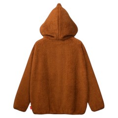 Nintendo Donkey Kong DK Fleece Hoodie Brown Japan